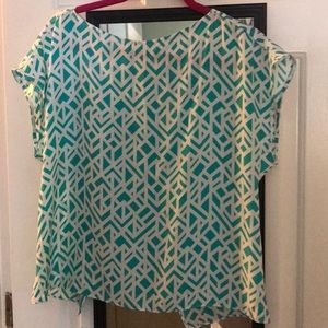Alice and Olivia Silk Top